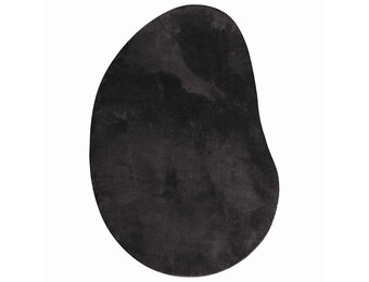 vidaXL Tapijt HUARTE Zwart 100 x 200 cm Polyester