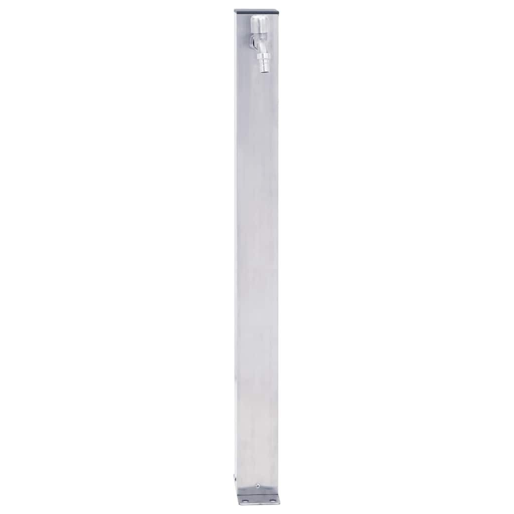 vidaXL Waterzuil vierkant 40 cm roestvrij staal