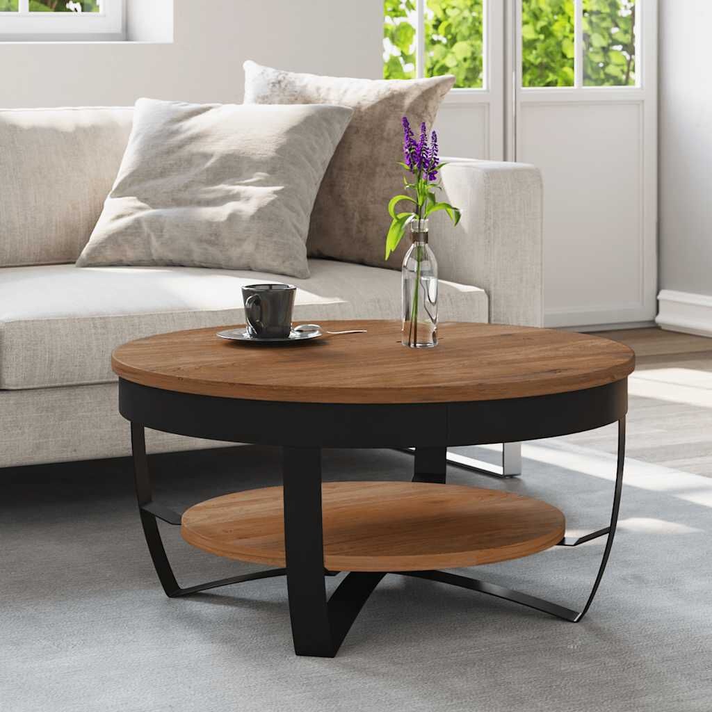 vidaXL Salontafel 65x65x32 cm massief acaciahout