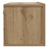 vidaXL Tv-wandmeubel 100x30x30 cm bewerkt hout artisanaal eikenkleurig