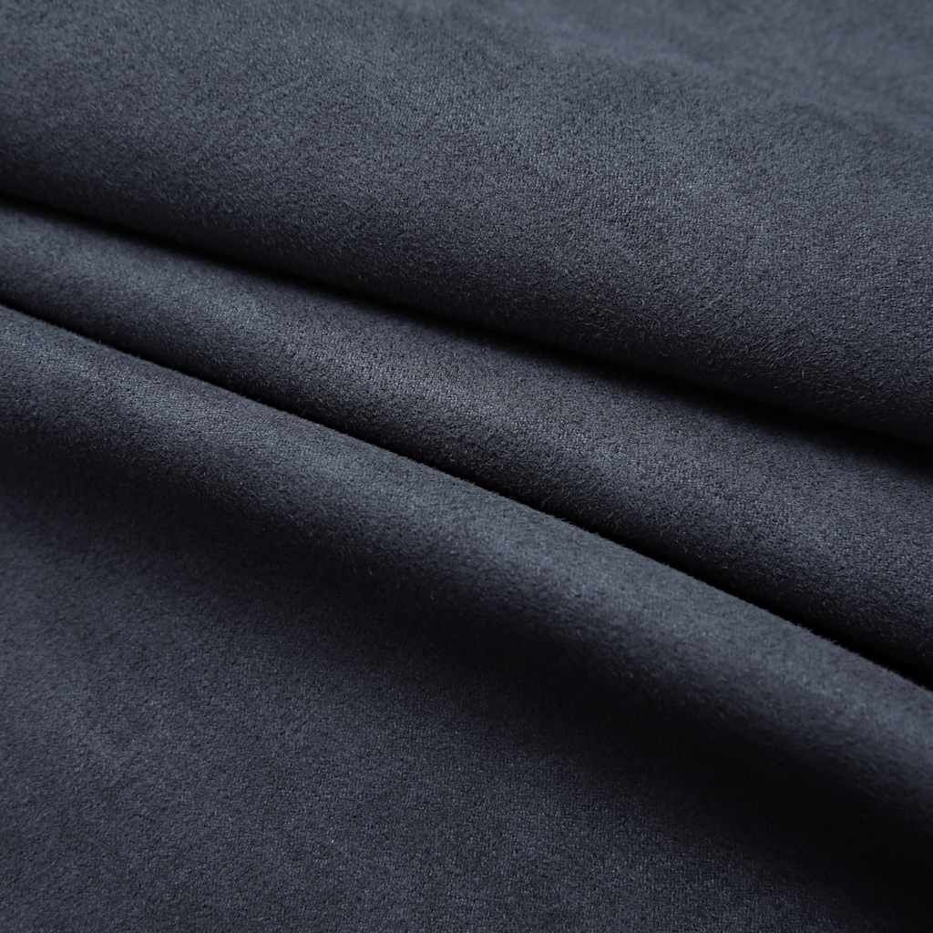 vidaXL Gordijnen verduisterend met ringen 2 st 140x225 cm antraciet