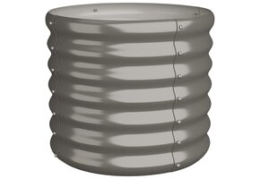 Plantenbak Staal Grijs 40x40x36 cm - 43% Korting