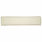 vidaXL Palet Kussen Oxford Stof Crèmekleurig 180 x 40 x 8 cm