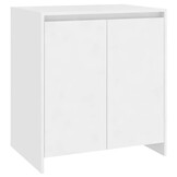Dressoir 70x41x75 cm Bewerkt Hout Wit - 59% Korting