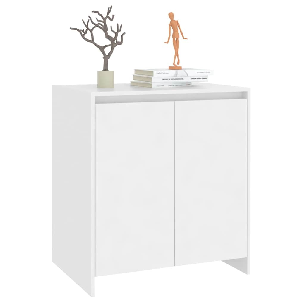 Dressoir 70x41x75 cm Bewerkt Hout Wit - 59% Korting