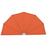 vidaXL Terrasscherm inklapbaar 200 cm terracottakleurig