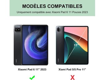 Toetsenbordhoes met Trackpad voor Xiaomi Pad 6/6 Pro 11" AZERTY Frans Lichtgroen - 76% Korting!