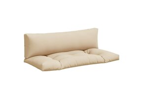 Palletkussens Beige - 2 stuks - 45% Korting