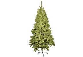 Kunstkerstboom Spar 240 cm Groen - Realistisch & Stabiel met Stalen Poot | 34% Korting