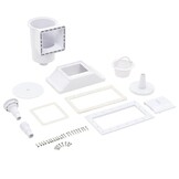 Zwembadskimmer 11-delig ABS - Wit - 35% Korting
