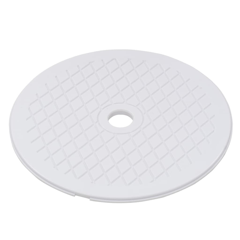 Zwembadskimmer 11-delig ABS - Wit - 35% Korting