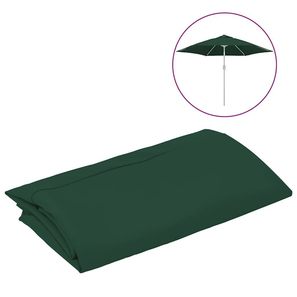 vidaXL Vervangingsdoek Parasol 300cm Groen - 33% Korting!