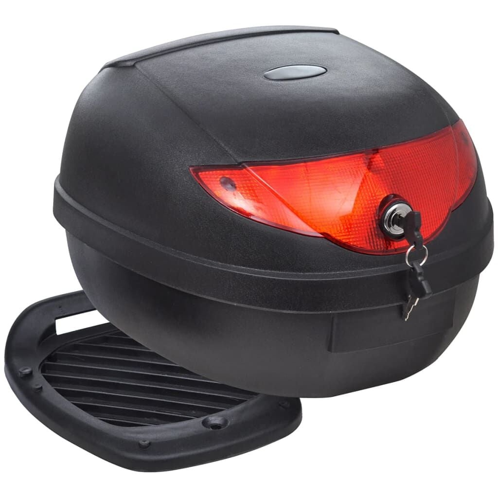 Motor Topkoffer 36L - Zwart, Ruim & Veilig (58% Korting)