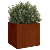 Plantenbakken Cortenstaal 49x47x46 cm (2 stuks) - 54% Korting