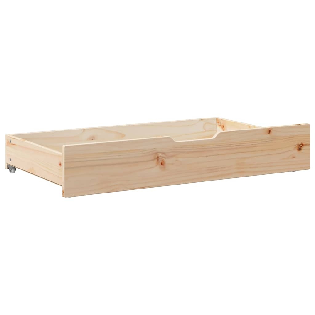VidaXL Bedlades 2 st. Massief Grenenhout 95x55x16 cm - 35% Korting!