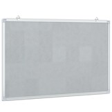 vidaXL Magnetisch Whiteboard 100x60 cm Aluminium - 53% Korting