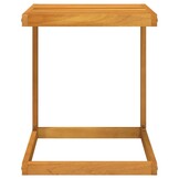 VidaXL C-vormige bijzettafel 42x40x50 cm massief acaciahout - 33% korting
