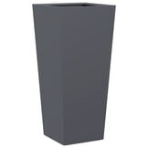 2x Plantenbakken 35x35x75 cm Staal Antraciet - 34% Korting