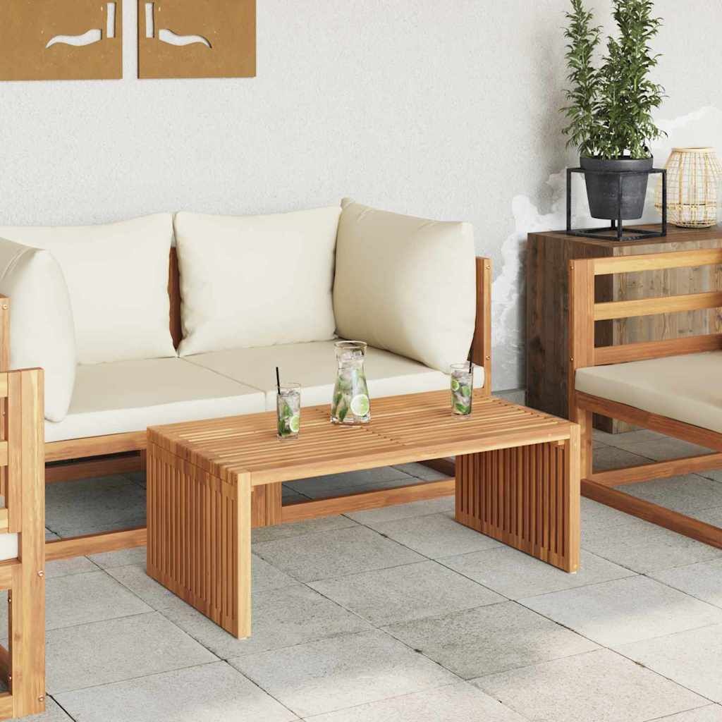 Teakhouten Tuin Bijzettafel Bruin 90x50x36cm - 35% Korting