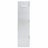 vidaXL BBQ Rookoven met Houtsnippers - Staal 44,5x29x110 cm - 35% Korting
