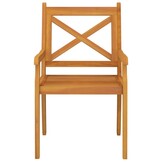 vidaXL Tuinstoelen 3 stuks Massief Acaciahout - 35% Korting