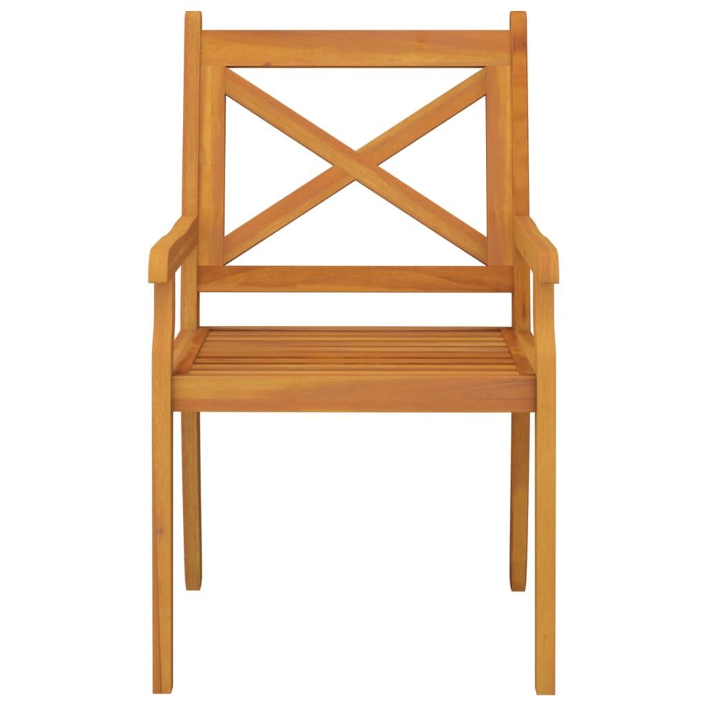 vidaXL Tuinstoelen 3 stuks Massief Acaciahout - 35% Korting
