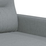 VidaXL Tweezitsbank 120 cm Stof Lichtgrijs - 35% Korting