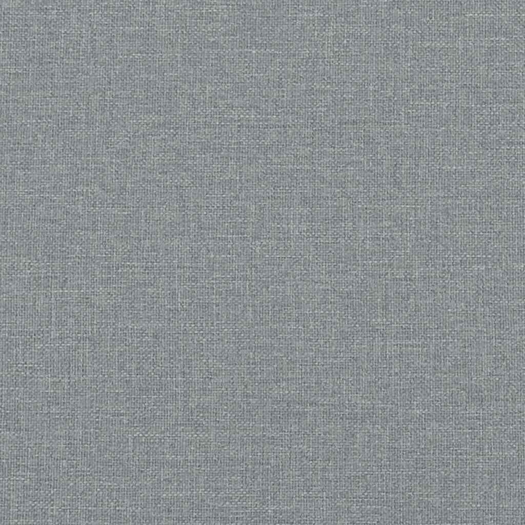 VidaXL Tweezitsbank 120 cm Stof Lichtgrijs - 35% Korting