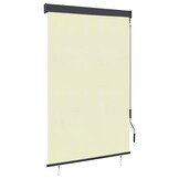 VidaXL Rolgordijn Buiten Crème 120x250 cm - 34% Korting