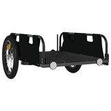 Zwarte Fietstrailer Oxford Stof & Ijzer - 34% Korting
