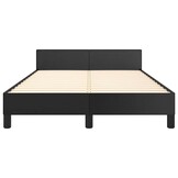 Zwart Bedframe met Hoofdeinde 120x200 cm - 35% Korting