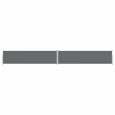 vidaXL Uittrekbaar Windscherm 160x1200 cm Antraciet - 35% Korting