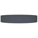 VidaXL Plantenring Set van 5, Antraciet, Koudgewalst Staal, 120x120x20cm - 35% Korting