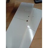 Eettafel Hoogglans Wit 120x60x76 cm Bewerkt Hout - 54% Korting