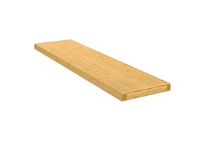 vidaXL Bamboe Wandschap 80x20 cm - 44% Korting