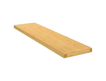 VidaXL Wandschap 80x20x2,5 cm Bamboe - 33% Korting