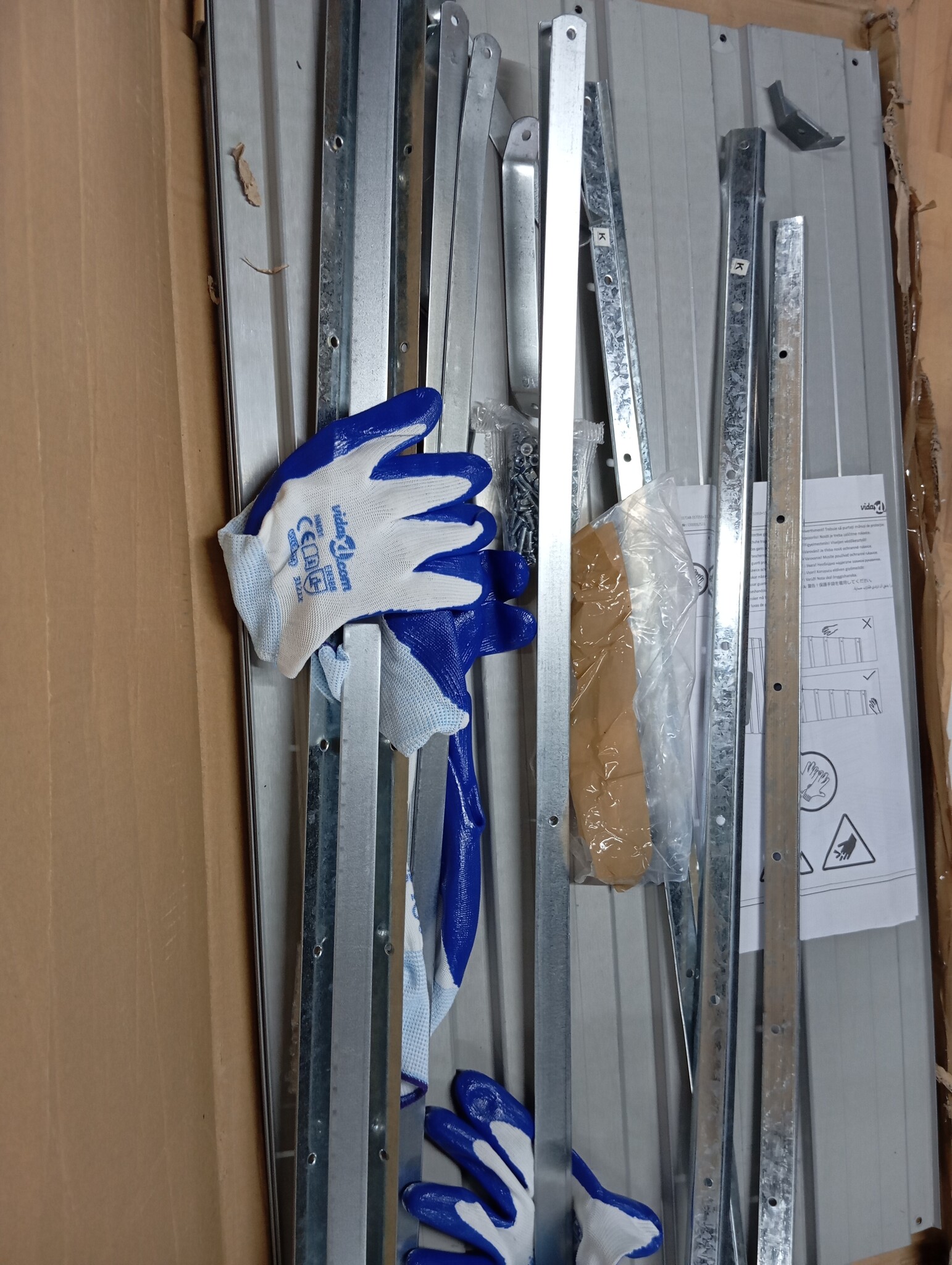 Verhoogde Plantenbak 160x80x77 cm Staal Grijs - 54% Korting