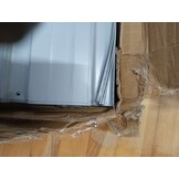 Verhoogde plantenbak 160x80x77 cm Staal Grijs - 54% Korting