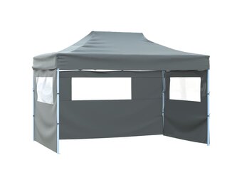 vidaXL Vouwtent 3x4.5m Antraciet - 35% Korting