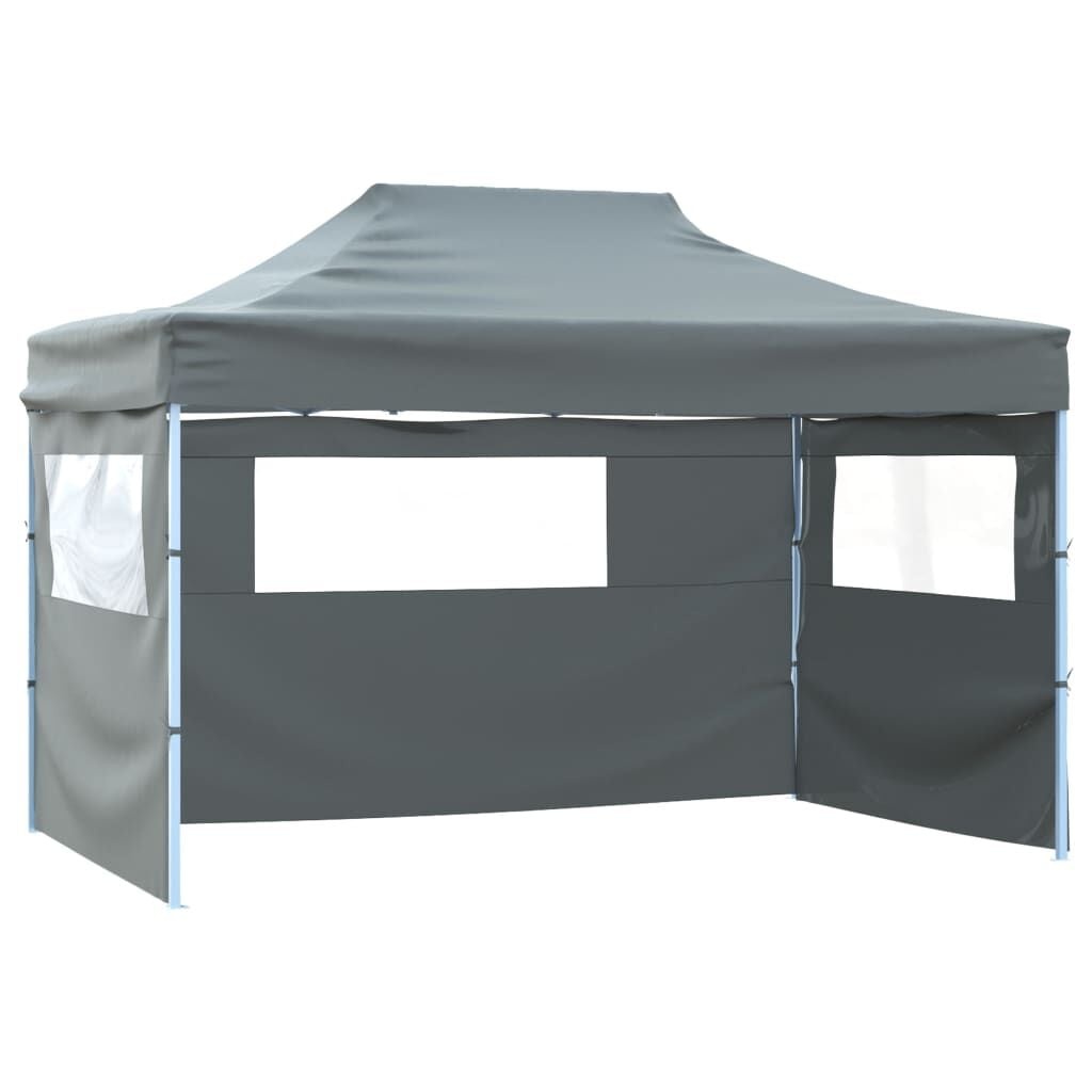 vidaXL Vouwtent 3x4.5m Antraciet - 35% Korting