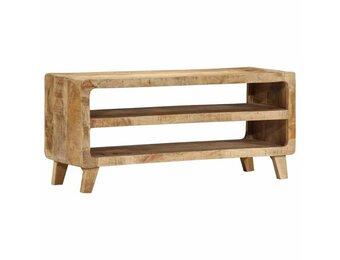 vidaXL TV-meubel Massief Mangohout 105x46x32 cm - 54% Korting!