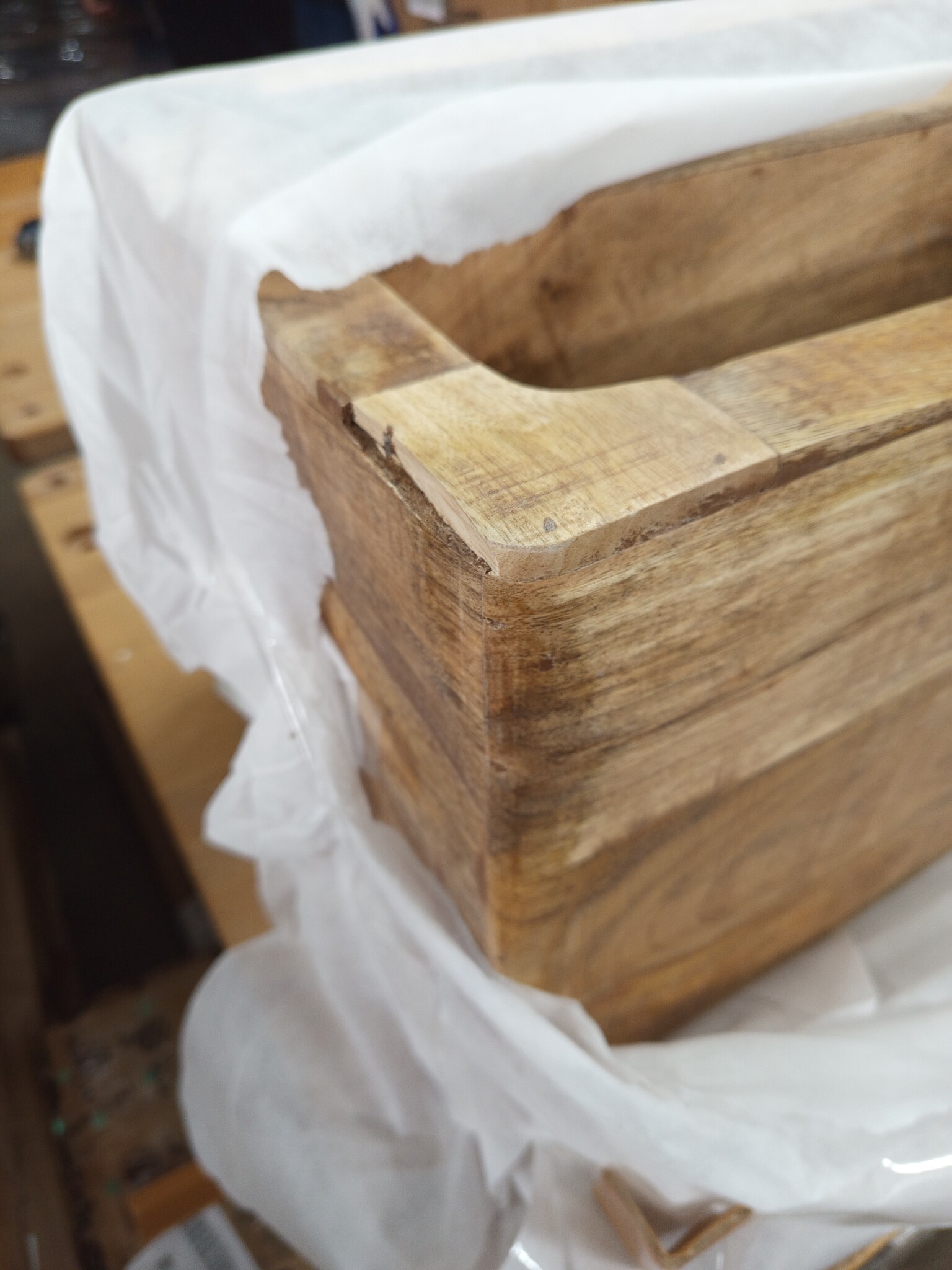 vidaXL TV-meubel Massief Mangohout 105x46x32 cm - 54% Korting!