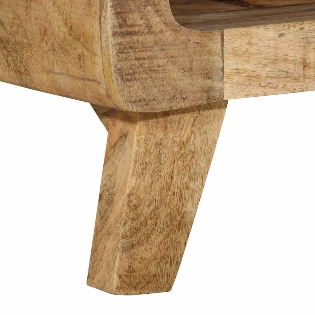 vidaXL TV-meubel Massief Mangohout 105x46x32 cm - 54% Korting!
