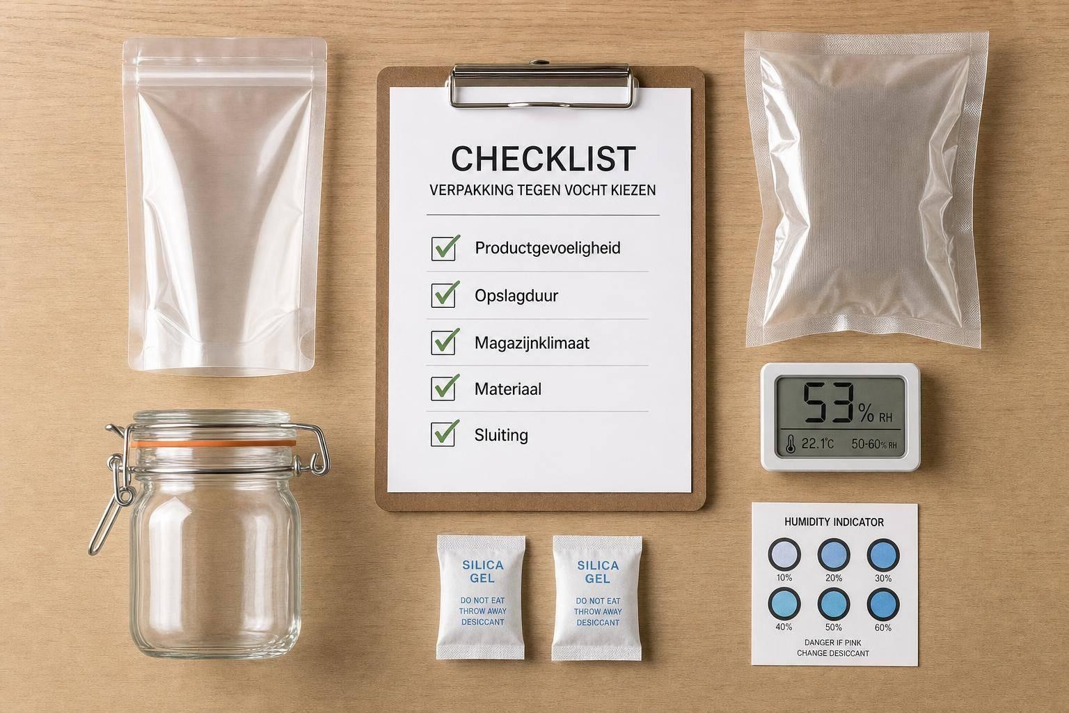 Checklist: Verpakking Tegen Vocht Kiezen