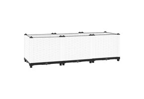 Verhoogde Plantenbak 120x40x38 cm Polypropeen - 45% Korting