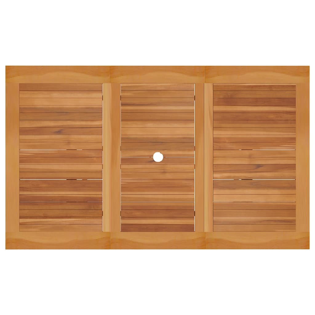 Teakhouten Tuintafel 150x90x75 cm - 76% Korting!
