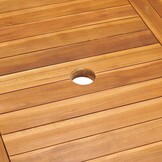Teakhouten Tuintafel 150x90x75 cm - 76% Korting!