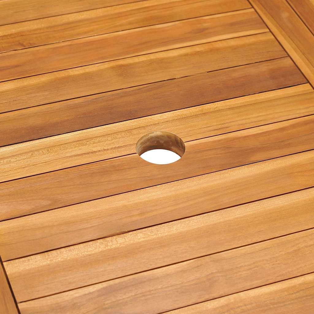 Teakhouten Tuintafel 150x90x75 cm - 76% Korting!