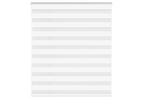 Wit Zebra Rolgordijn 130x100 cm - 44% Korting!