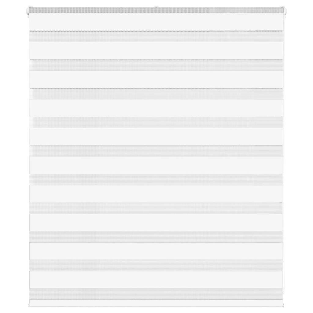 Zebra Raamrolgordijn Wit 130x100 cm - 58% Korting